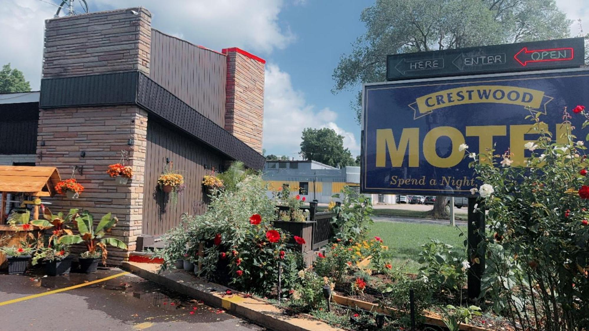 Crestwood Motel バーリントン エクステリア 写真