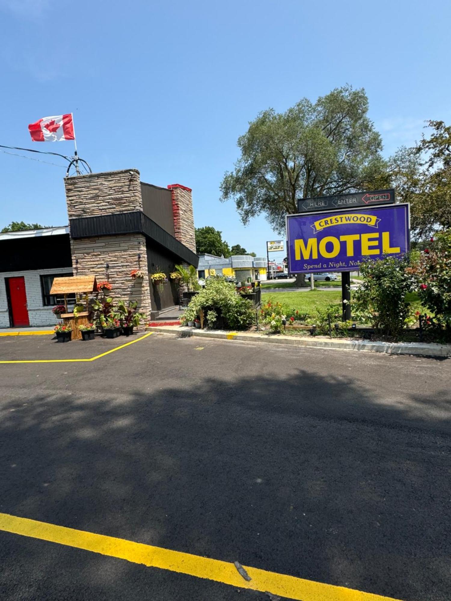 Crestwood Motel バーリントン エクステリア 写真