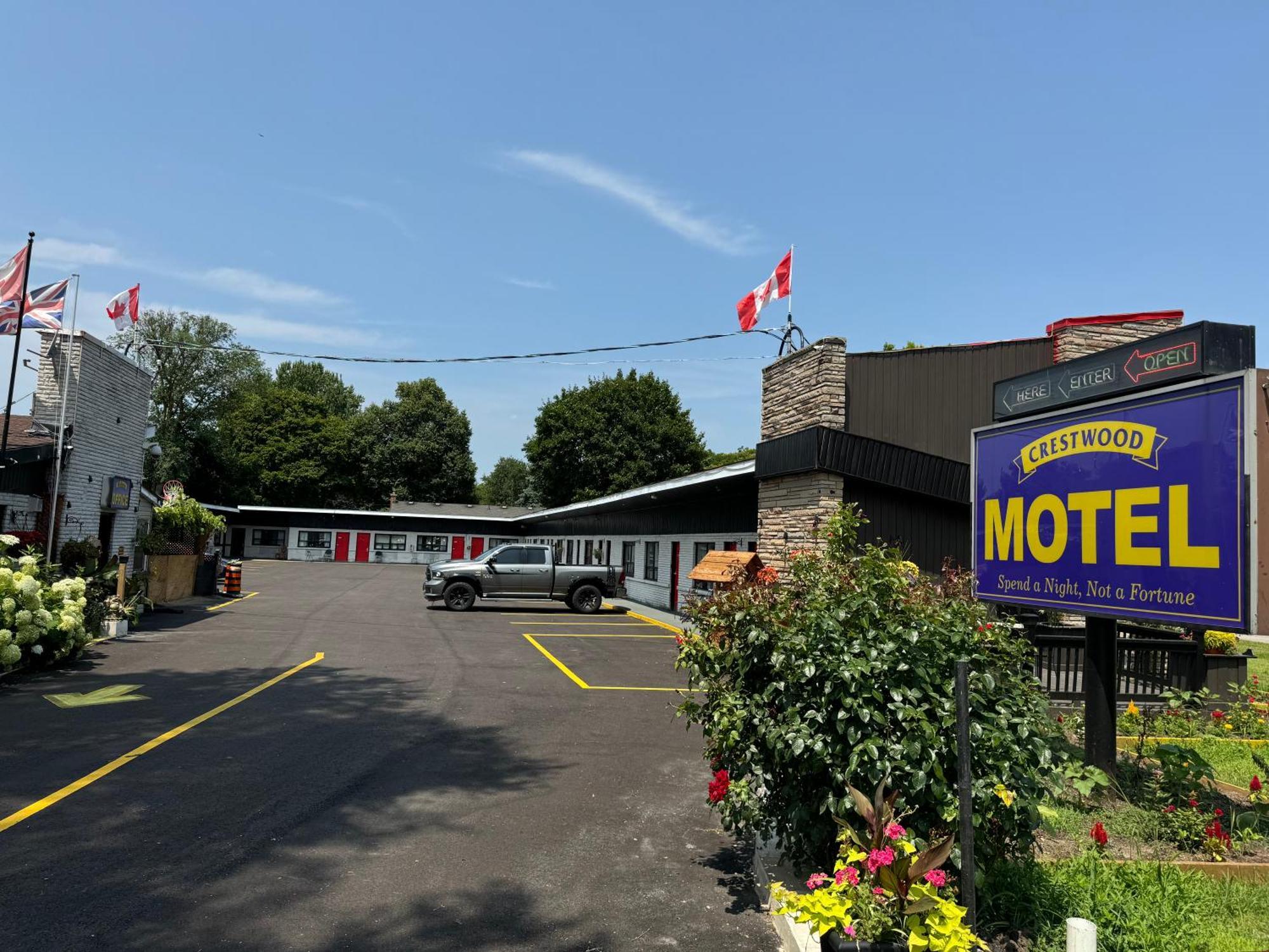 Crestwood Motel バーリントン エクステリア 写真